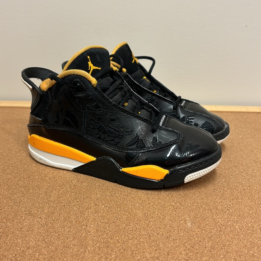 Nike Air Jordan Dub Zero Black/Taxi DV1359017 Basketball Sneakers Shoes Kid 13C